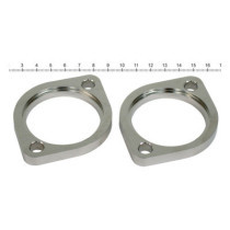 Streethogs, exhaust flange set. Stainless