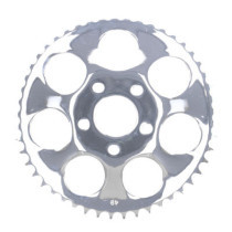 REAR SPROCKET, CHROME. 49T