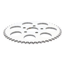 REAR SPROCKET, CHROME. 49T