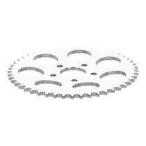 REAR SPROCKET, CHROME. 49T