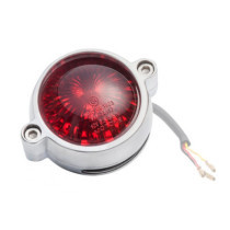 Motone, Eldorado LED taillight. Polished, no bracket. ECE