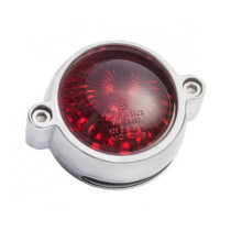 Motone, Eldorado LED taillight. Polished, no bracket. ECE