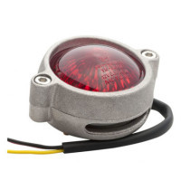 Motone, Eldorado LED taillight. Shot blast, no bracket. ECE