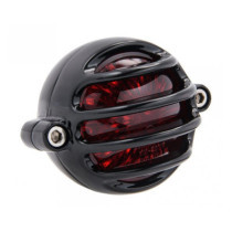 Motone, Lecter LED taillight. Black, no bracket. ECE