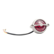 Motone, Bel Air LED taillight. Shot blast, no bracket. ECE