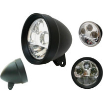  5 3/4" Headlight Black LED 