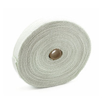 Exhaust insulating wrap. 1" wide white