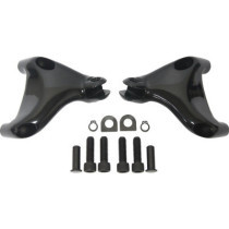  Passenger Peg Mounts for Sportster Black Powder Coated 