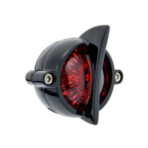 Motone, Cuda taillight. Black, no bracket. ECE