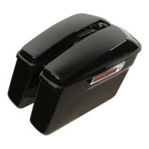 Standard saddlebag set. Black