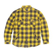 MCS Worker Flanel shirt yellow/grey