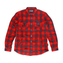 MCS Worker Flanel shirt red/grey