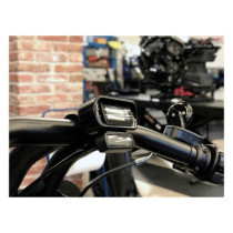 Killer Custom, speedometer relocation housing. Black