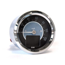 MMB 48mm electronic speedometer Target 120mph chrome