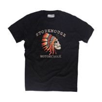 MCS Indian Skull T-shirt black