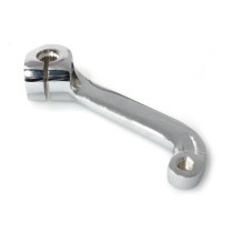 Shifter arm, on transmission. Chrome