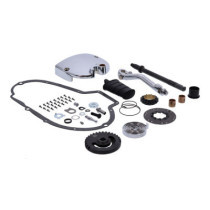 Sportster kick start kit, chrome