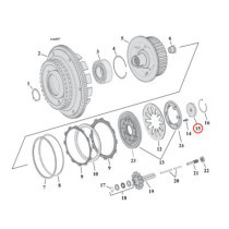 Clutch adjusting plate