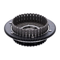 Clutch shell with sprocket