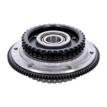 Clutch shell with sprocket