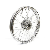 2.15 x 21 front wheel 40 spokes chrome