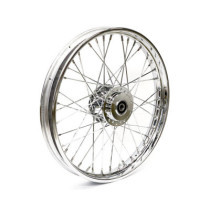 2.15 x 21 front wheel 40 spokes chrome