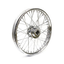 2.15 x 21 front wheel 40 spokes chrome