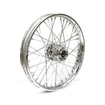 2.15 x 21 front wheel 40 spokes chrome