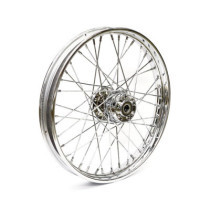 2.15 x 21 front wheel 40 spokes chrome