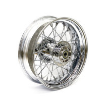 5.00 x 16 rear wheel 40 spokes chrome