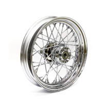 3.00 x 16 rear wheel 40 spokes chrome