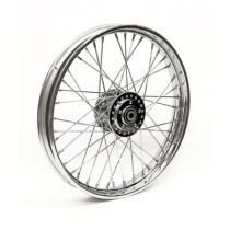 2.15 x 21 front wheel 40 spokes chrome