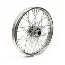 2.15 x 21 front wheel 40 spokes chrome