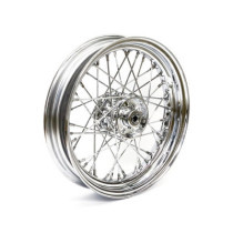 3.00 x 16 wheel 40 spokes chrome