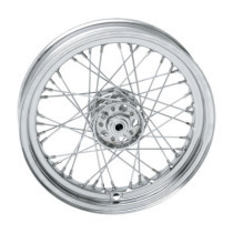 3.00 x 16 wheel 40 spokes chrome