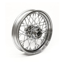 3.00 x 16 rear wheel 40 spokes chrome