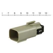 NAMZ, Molex MX-150 connector. Gray, receptable, 8-pin