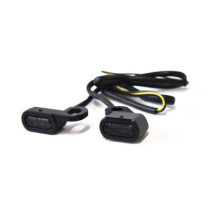 Fastline, below bar LED turn signal set. Black