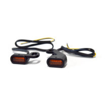 Fastline, below bar LED turn signal set. Black