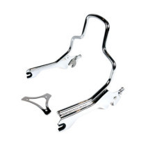 Sissy bar kit 8.5" upright. Chrome