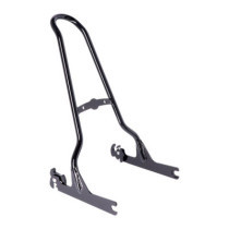 Sissy bar kit 21" 1-piece upright, black