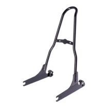 Sissy bar kit 21" 1-piece upright, black