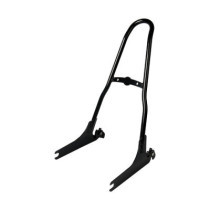 Sissy bar kit 21" 1-piece upright, black