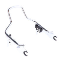 Sissy bar kit 9.5" 1-piece upright, chrome 