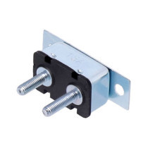 Circuit breaker, automatic. Dual mount, metal. 15A