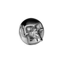  Skull 3D Gas Cap Cover Chrome 