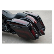 Killer Custom 4" down stretch extended saddlebags