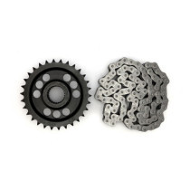 Evolution Industries, solid motor sprocket & chain kit. 30T