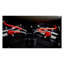 Taylor, 409 Pro-Race spark plug wire set. Red