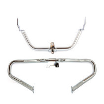 Chopped engine guard 1-1/4". Chrome